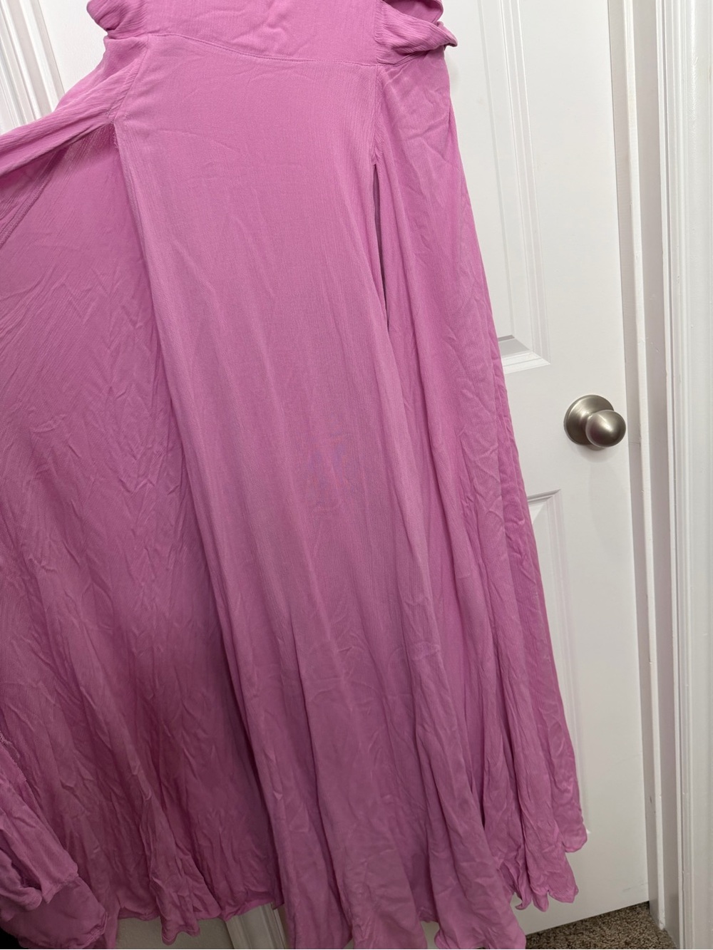 Free People Lille Maxi Dress Size Large Pink Purple NWT!! - Picture 8 of 12